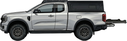 Plateau Coulissant Ford Ranger T6-T8 Extra Cabine Predator Offroad sur Xperts4x4 Accessoires 4x4 Off-Road