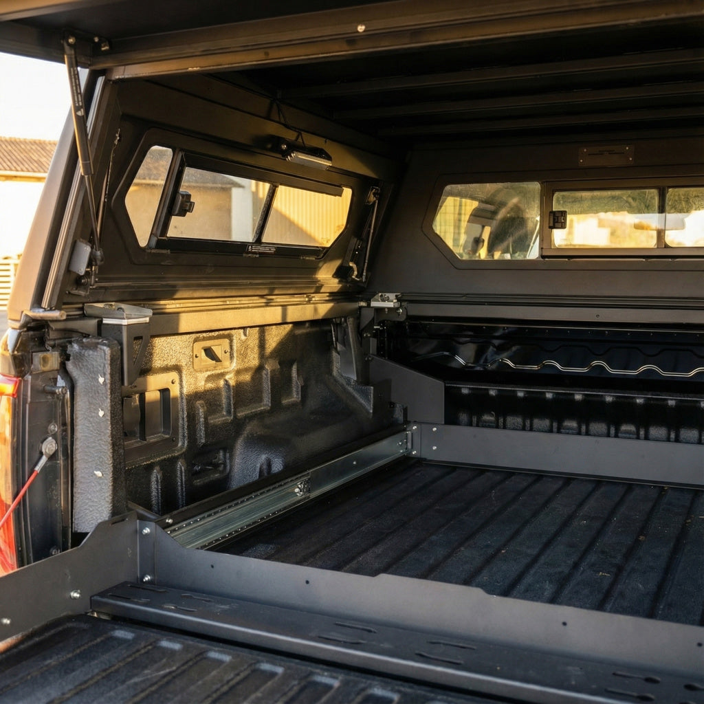 Plateau Coulissant Isuzu D-Max 2025+ Double Cabine Predator Offroad sur Xperts4x4 Accessoires 4x4 Off-Road