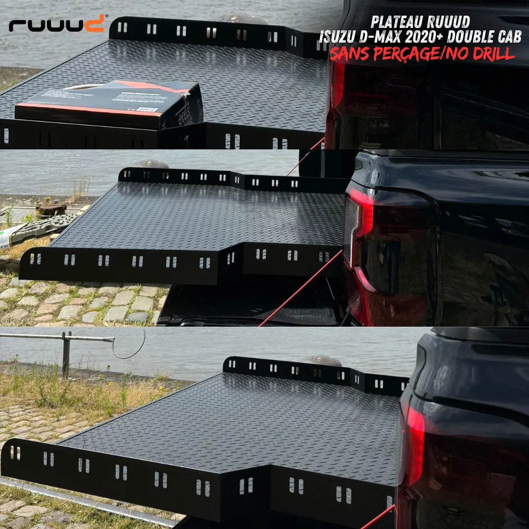 Plateau Coulissant Isuzu Dmax 2020+ | RUUUD – Sans Perçage, Ultra Résistant sur Xperts4x4 Accessoires 4x4 Off-Road