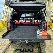 Plateau Coulissant RUUUD Ford Ranger 2023+ SUPER-CAB | Installation Sans Perçage sur Xperts4x4 Accessoires 4x4 Off-Road