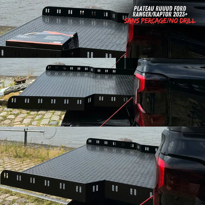 Plateau Coulissant RUUUD Ford Ranger/Raptor 2023+ NEXT GEN (Sans Perçage) sur Xperts4x4 Accessoires 4x4 Off-Road