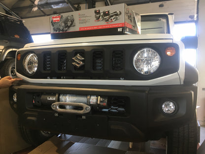 Platine de treuil intégrée au pare-chocs d'origine pour Suzuki Jimny après 2018, N4 OFFROAD, fixation robuste pour treuil.