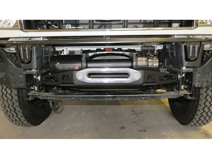 Platine de Treuil Toyota Land Cruiser 70 2007 à Present sur Pare-choc d'Origine sur Xperts4x4 Accessoires 4x4 Off-Road