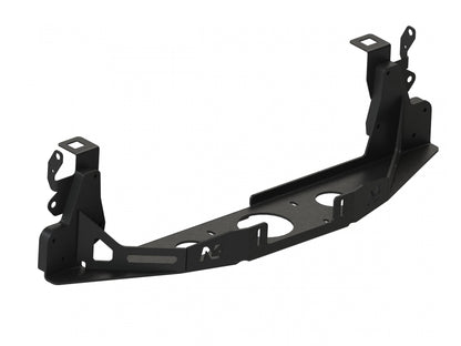 Platine de treuil intégrée pour pare-chocs d'origine Volkswagen Transporter T5, T6, T6.1, marque N4 OFFROAD, robuste et adaptée off-road.