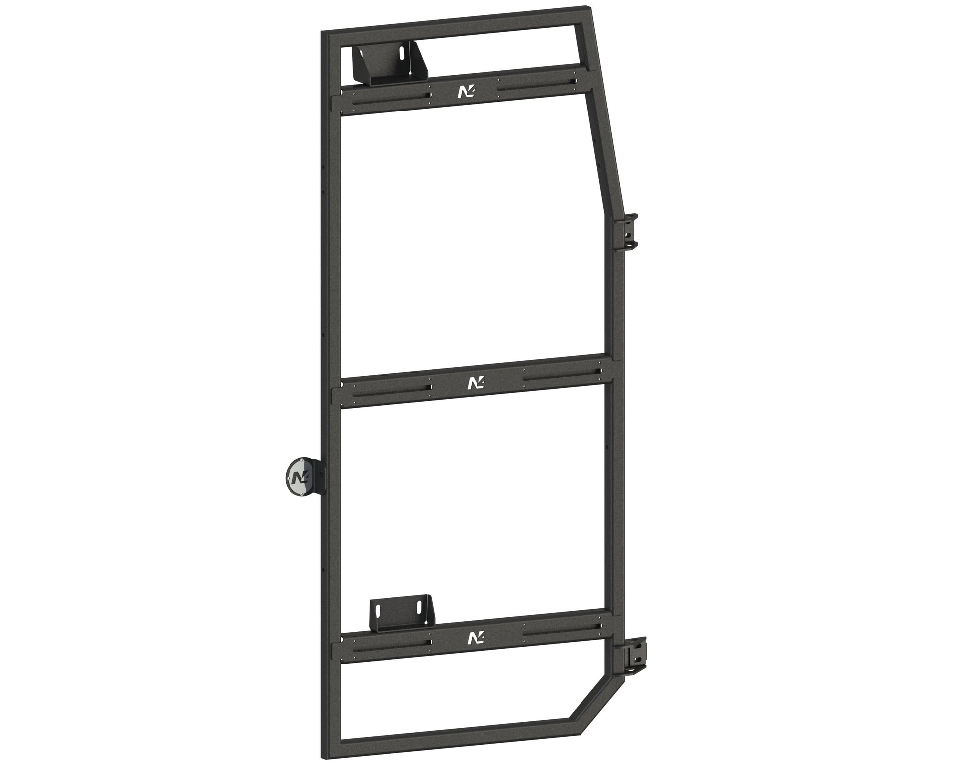 Porte roue en aluminium pour porte arrière droite Mercedes Sprinter W907 N4 OFFROAD, montage robuste et durable.