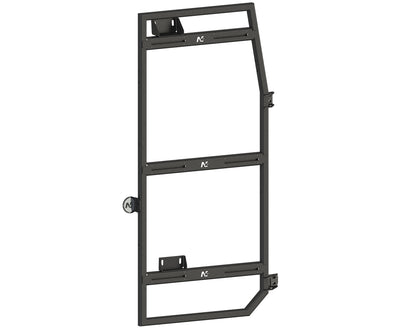 Porte roue en aluminium pour porte arrière droite Mercedes Sprinter W907 N4 OFFROAD, montage robuste et durable.