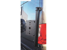 Porte roue arrière droit N4 OFFROAD pour Sprinter II 2006-2018, en inox, avec porte tout sur porte, montage robuste.