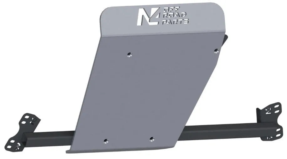 Protection inférieure pour boîte de transfert N4 OFFROAD en aluminium 8mm, adaptée Nissan Patrol Y60 et Y61, blindage robuste.
