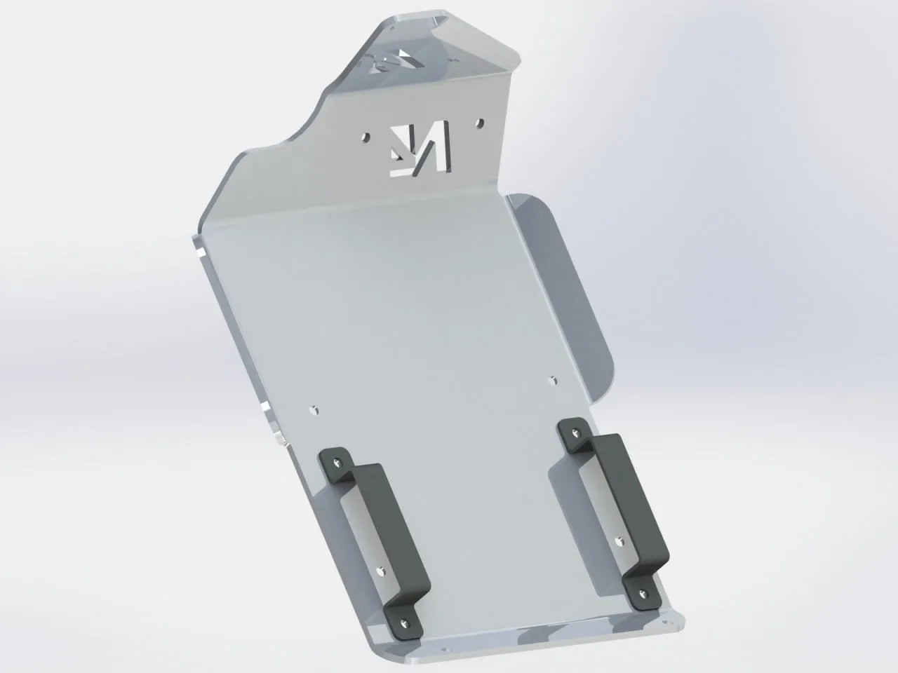 Protection inférieure pour boîte de transfert N4 OFFROAD, en aluminium de 8 mm, adaptée au Toyota Land Cruiser 100.