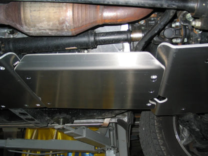 Protection inférieure en aluminium de 8mm pour boîte de vitesse N4 OFFROAD sur Toyota Land Cruiser 100.