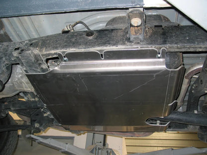 Protection inférieure en aluminium 8mm pour boîte de transfert et réservoir sur Toyota Land Cruiser 76/78/79, N4 OFFROAD.