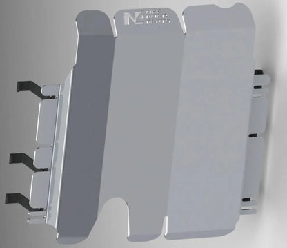 Protection inférieure en alu 8mm pour boîte de transfert et réservoir sur Toyota Land Cruiser 76/78/79, N4 OFFROAD.