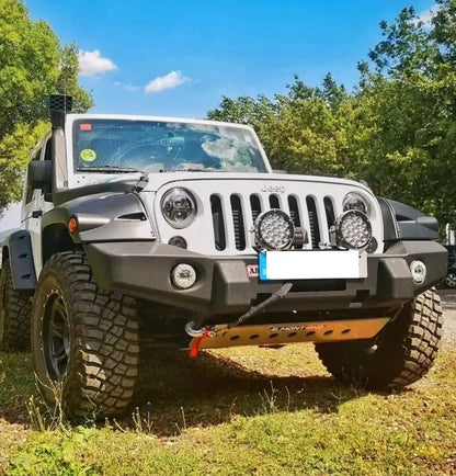 Jeep Wrangler JK & J8 | Protection Almont4wd Frontale sur Xperts4x4 Accessoires 4x4 Off-Road