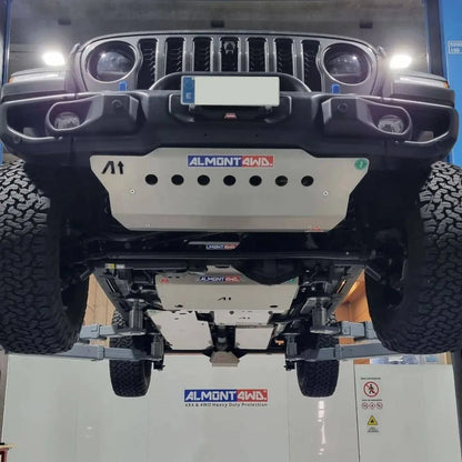 Jeep Wrangler JL 4xE | Protection Almont4wd Boite de Vitesse sur Xperts4x4 Accessoires 4x4 Off-Road