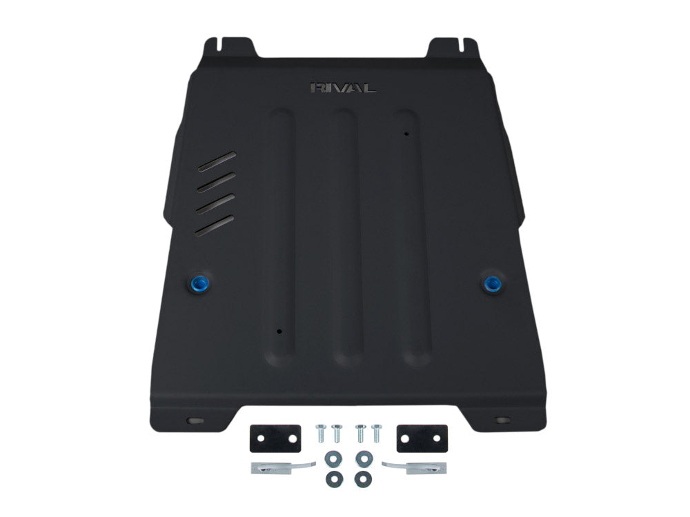 Pack de protections inférieures en acier 3mm pour Ford Ranger 2023+ par RIVAL 4x4, protections robustes pour le véhicule.
