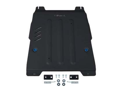 Pack de protections inférieures en acier 3mm pour Ford Ranger 2023+ par RIVAL 4x4, protections robustes pour le véhicule.