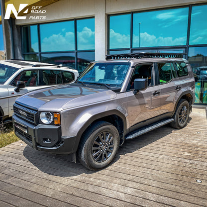 Protections inférieures N4 OFFROAD pour Toyota Land Cruiser 250, kit de protection robuste pour le dessous du véhicule.