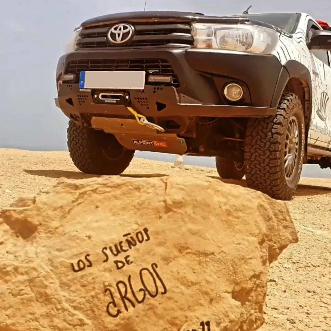 Protection ALMONT4WD Avant  | Hilux Revo/Invicible/GR | 6-8mm sur Xperts4x4 Accessoires 4x4 Off-Road