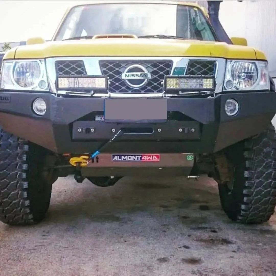 Protection Almont4wd Frontal - Nissan Patrol GR Y61 2003-10 sur Xperts4x4 Accessoires 4x4 Off-Road