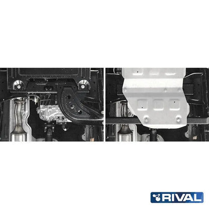 Protection Boite Transfer Ford Ranger/Raptor 2012-2022 - 6mm | RIVAL 4X4 sur Xperts4x4 Accessoires 4x4 Off-Road