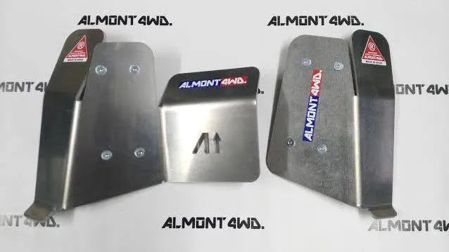 Protection Inférieure ALMONT4WD | Amortisseurs Arriere | Toyota HDJ80 sur Xperts4x4 Accessoires 4x4 Off-Road