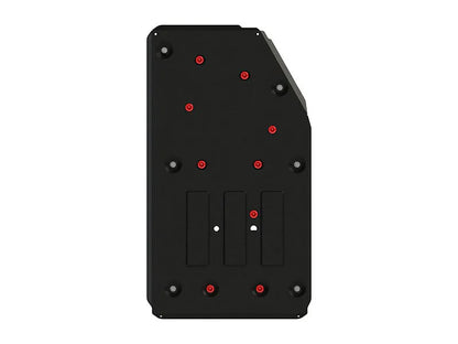 Protection inférieure Sheriff en acier pour Volkswagen Crafter 2017+, robuste et résistante, adaptée aux véhicules utilitaires.