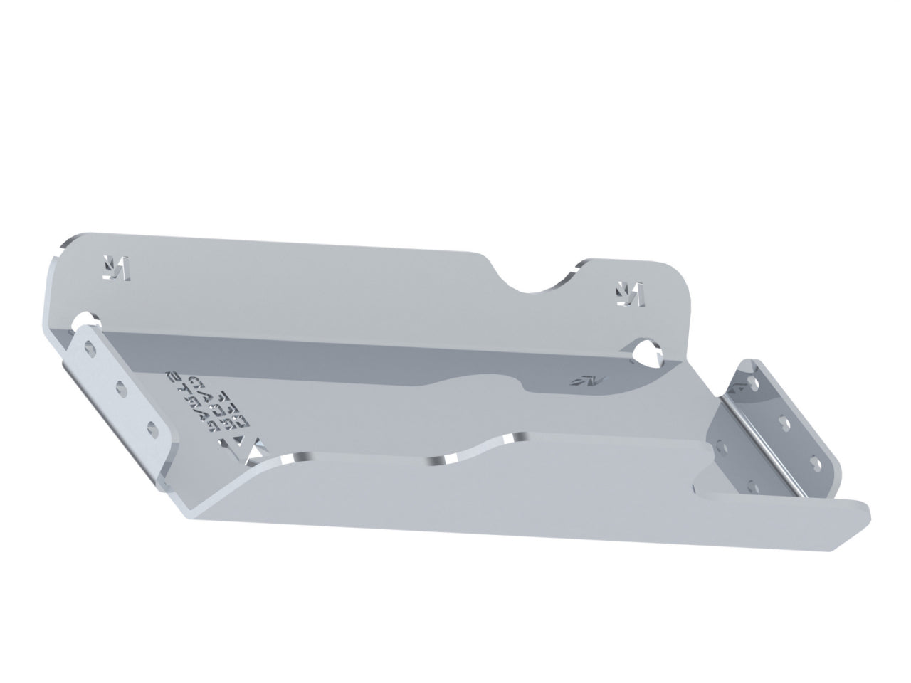 Protection inférieure de la boîte de transfert pour Iveco Daily 4x4 phase 2 après 2019 par N4 OFFROAD, robuste et adaptée au tout-terrain.
