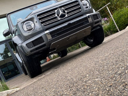 Ski de protection avant en aluminium 8mm pour Mercedes Classe G W465 Diesel, protection inférieure N4 OFFROAD, robuste et durable.