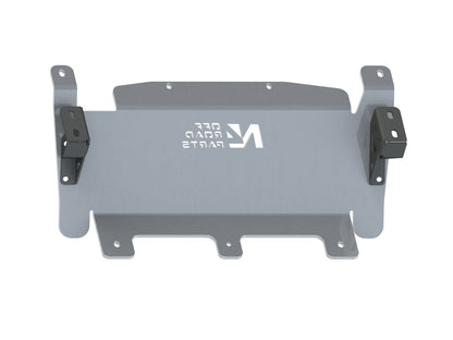 Protection avant en aluminium de 10mm pour Iveco Daily 3 4x4 phase 2, pièce N4 OFFROAD, protection inférieure robuste.