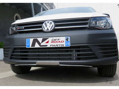 Protection inférieure en aluminium de 6mm pour Volkswagen Caddy 4Motion 2015-2020, protection avant robuste N4 OFFROAD.