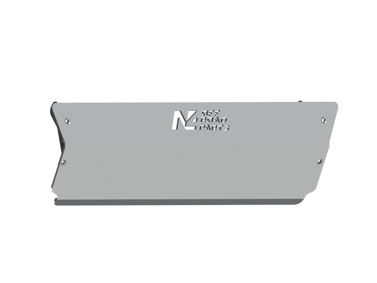 Protection avant en aluminium de 8mm pour Jeep Wrangler JL et Gladiator, compatible avec pare-chocs Warn N4-Offroad.