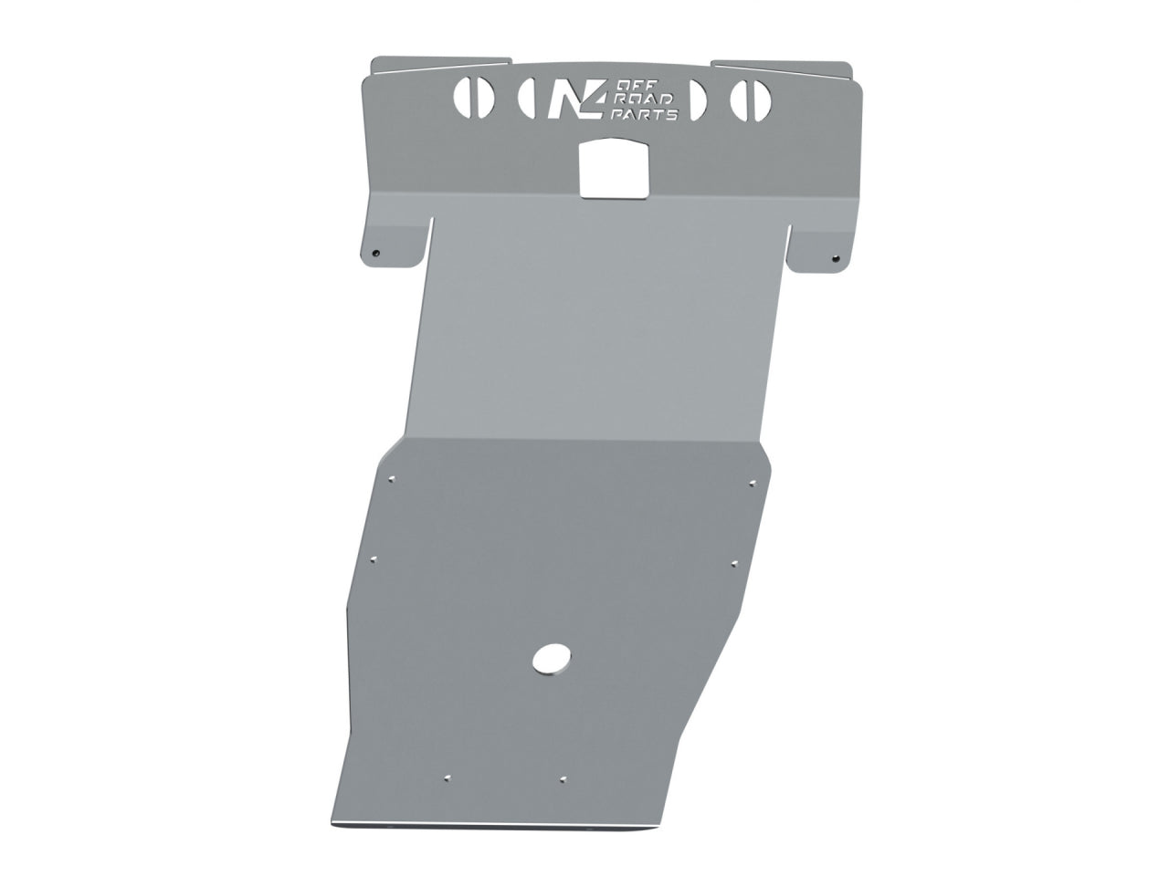 Protection avant en aluminium de 8mm pour Land Rover Discovery III N4-Offroad, protection inférieure robuste et résistante.