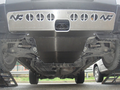 Protection inférieure en aluminium de 8mm pour Land Rover Discovery IV, ski de protection avant robuste N4 OFFROAD.