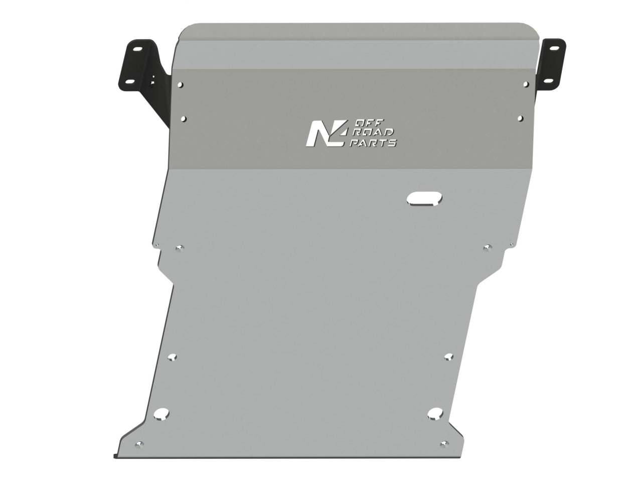 Protection inférieure en aluminium de 8mm pour Mercedes Sprinter 4x2, pièce de protection avant N4 OFFROAD, robuste et durable.