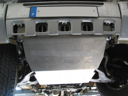 Protection inférieure en aluminium de 8mm pour Mitsubishi Pajero V2 V4 1991-2003, protection avant robuste N4 OFFROAD.