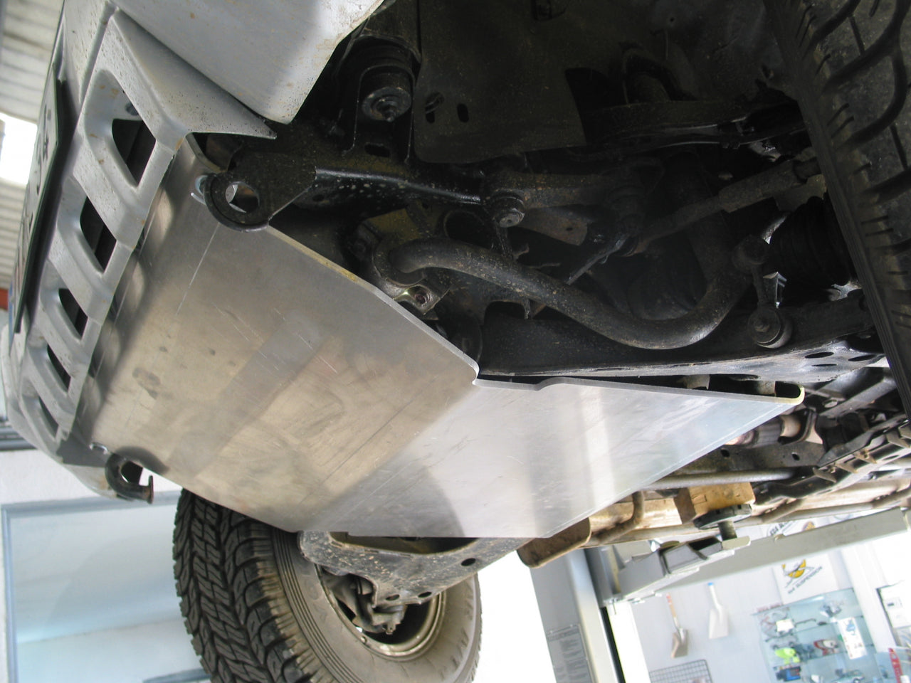 Protection inférieure en aluminium de 8mm pour Mitsubishi Pajero V2 V4 1991-2003, ski de protection avant N4 OFFROAD