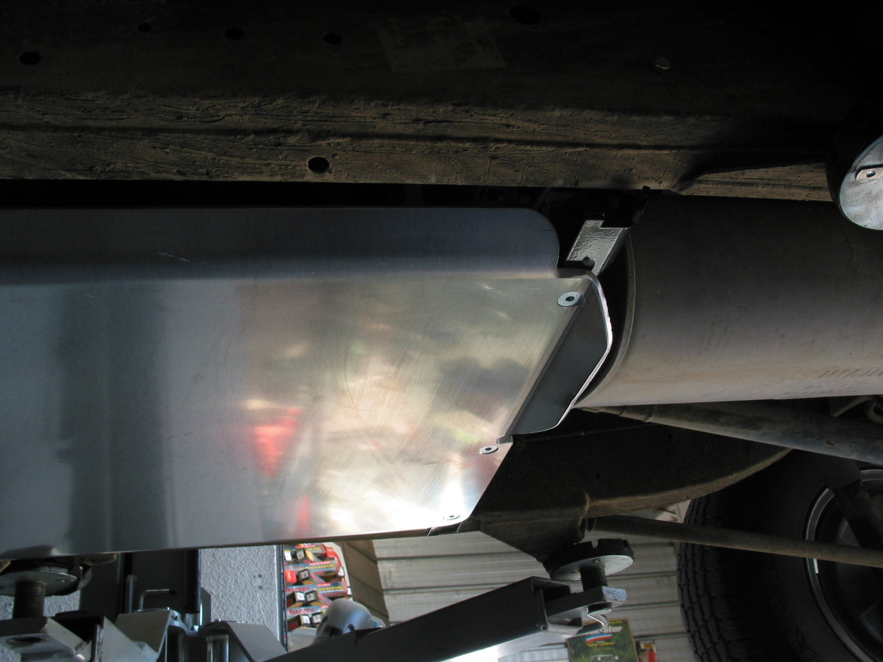 Protection inférieure en aluminium de 8mm pour boîte de transfert Land Rover Defender 90 TD5, robuste et adapté à l off-road N4 OFFROAD.