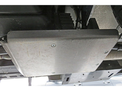 Protection inférieure en aluminium pour boîte de transfert, compatible avec Iveco Daily 4x4 07/2014-10/2019, marque N4 OFFROAD.