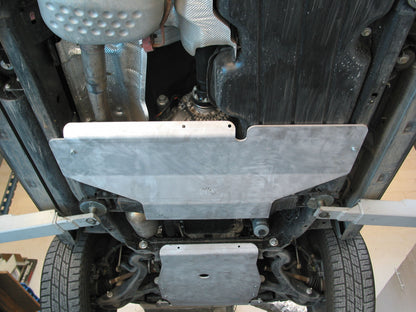 Protection inférieure en aluminium de 8mm pour boîte de transfert Land Rover Discovery III et IV, marque N4 OFFROAD.