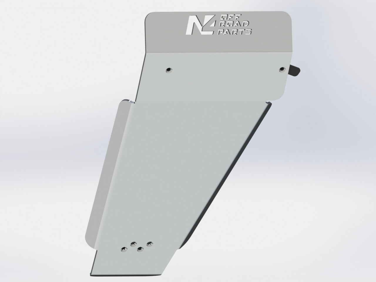 Protection inférieure en aluminium de 8mm pour boîte de transfert Nissan Patrol GR Y60 Y61 5 portes, N4 OFFROAD.