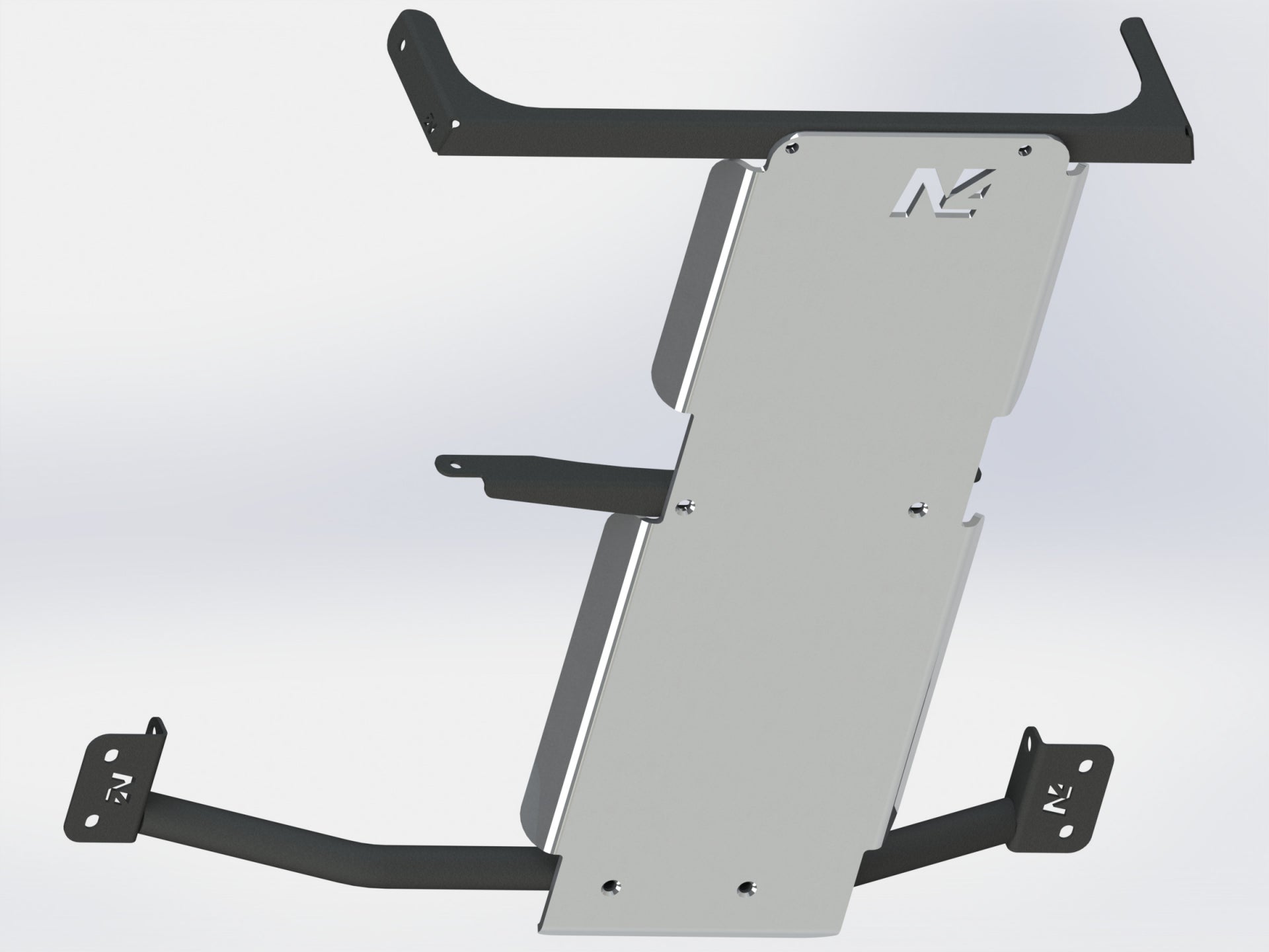 Protection inférieure en aluminium de 8mm pour boîtes de vitesses et transfert, compatible Toyota VZJ90 N4 OFFROAD.