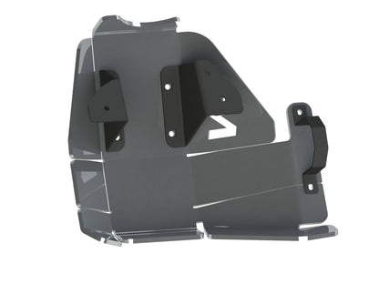 Protection inférieure en aluminium de 10mm pour le nez de pont arrière Iveco Daily 3 4x4 phase 2 N4 OFFROAD.