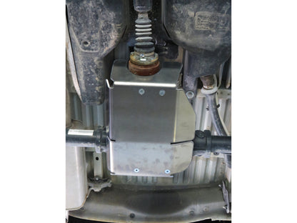 Protection inférieure en aluminium de 6mm pour pont arrière Volkswagen Caddy 4Motion 2015-2020, par N4 OFFROAD.