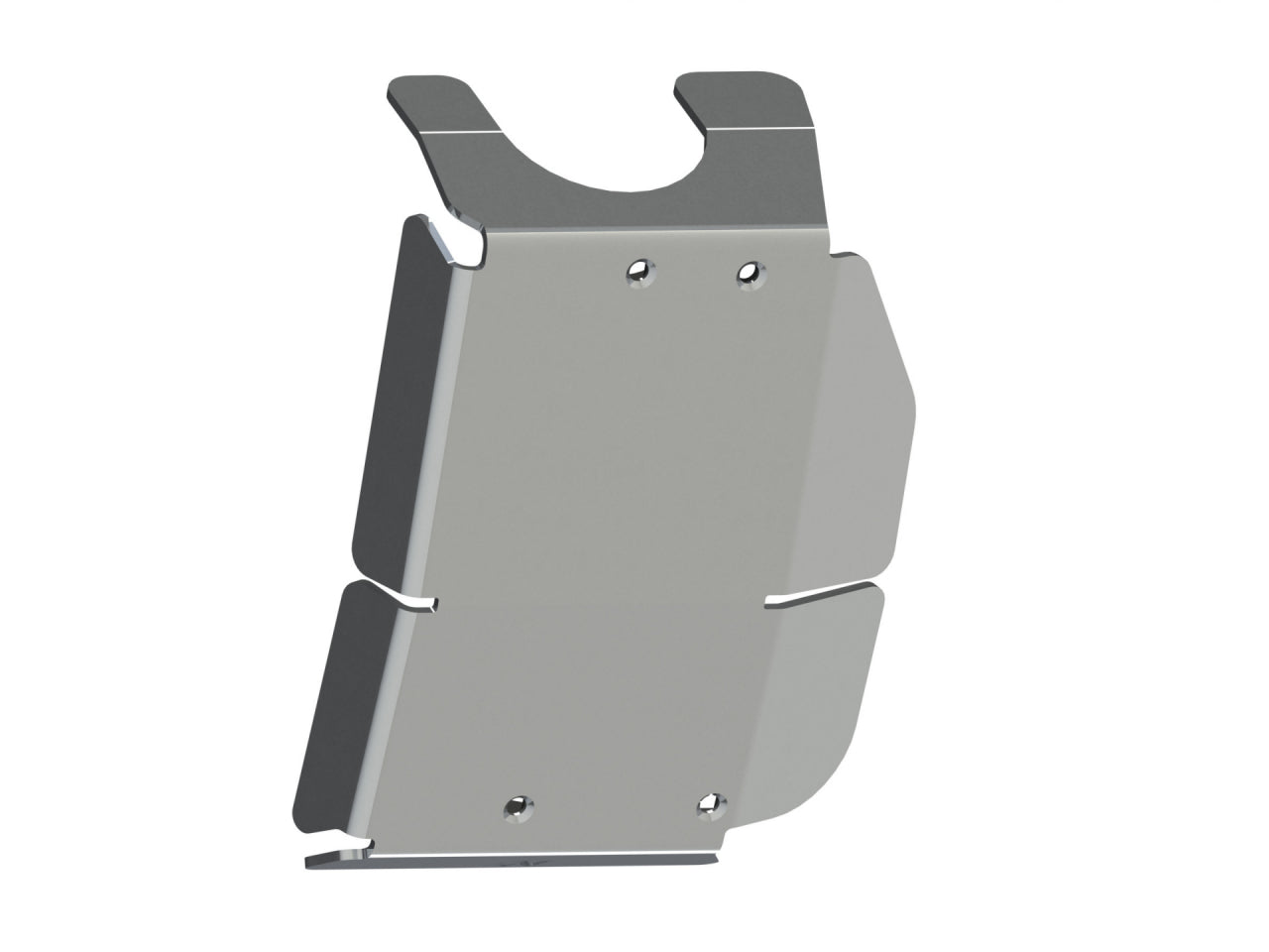 Protection inférieure en aluminium de 6mm pour pont arrière Volkswagen Caddy 4Motion 2015-2020, marque N4 OFFROAD.