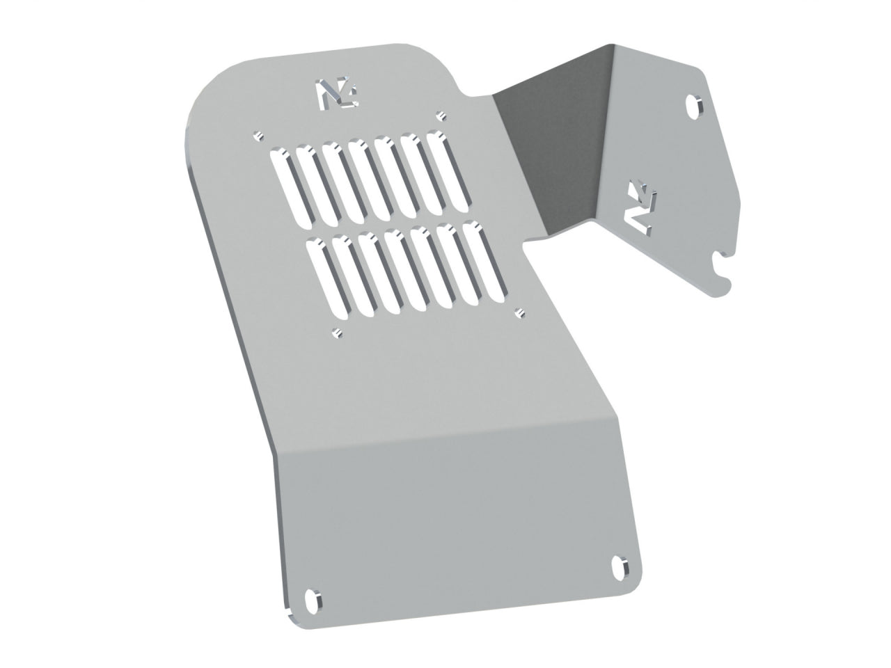 Protection inférieure en aluminium de 6mm pour radiateur de gazole sur Isuzu DMax 2007-2011, marque N4 OFFROAD.