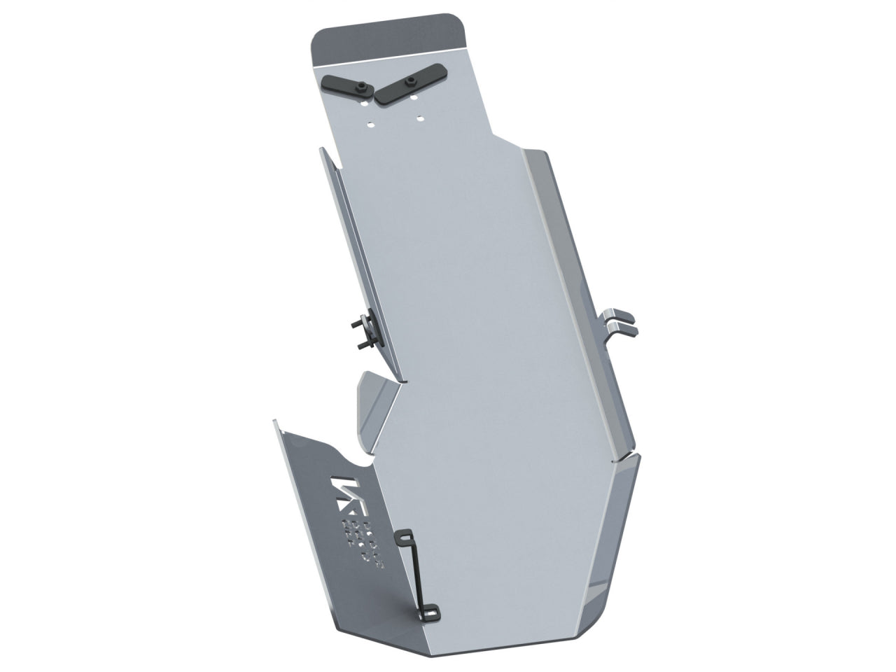 Protection inférieure en aluminium de 6mm pour réservoir et transmission, compatible Mitsubishi Pajero III et IV N4 OFFROAD