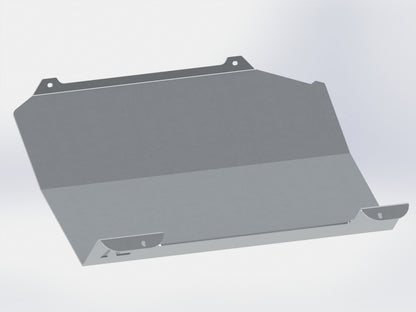 Protection inférieure en aluminium de 5mm pour réservoir supplémentaire Toyota HDJ100 N4 OFFROAD, robuste et résistante à l'off-road.