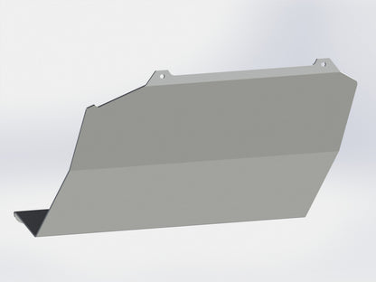 Protection inférieure en aluminium de 5mm pour réservoir supplémentaire sur Toyota HDJ100 N4-Offroad, kit de protection robuste.