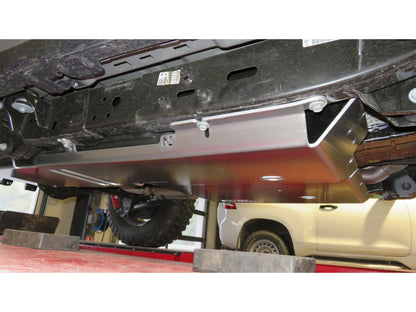 Protection inférieure en aluminium de 8mm pour Jeep Wrangler JL 2.0L, boîte de transfert et réservoir, par N4 OFFROAD.