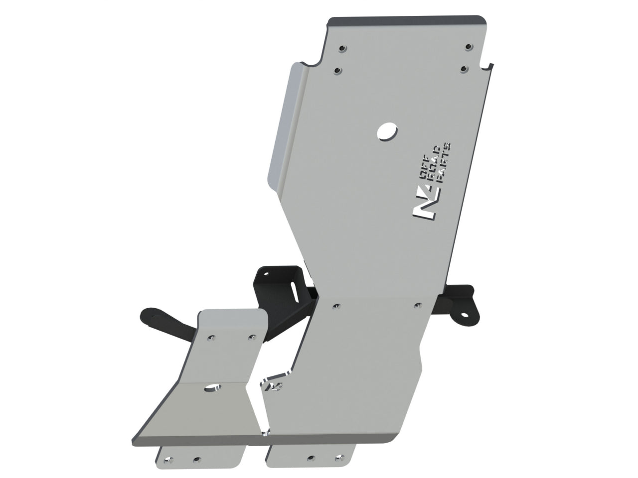 Protection inférieure pour Iveco Daily III 4x4, ski de protection pont avant et boîte de vitesses en aluminium 10mm, N4 OFFROAD